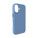 Etui z aluminiowymi przyciskami na iPhone 17 Icon Mag Pro Liquid Silicone MagSafe - niebieskie