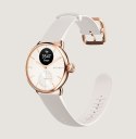 Zegarek hybrydowy Withings ScanWatch 2 - Stal nierdzewna - Hybrydowy inteligentny zegarek z paskiem - Fluoroelastomer - Rozmiar 