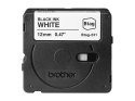 Brother Brother BTAG-231 BTAG231 12mm Black on white tape