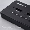 QOLTEC STACJA DOKUJĄCA SSD M.2 NVME | PCIE | USB-C | 20GB/S | DUAL 2X8TB | KLONOWANIE OFFLINE