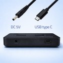 QOLTEC STACJA DOKUJĄCA SSD M.2 NVME | PCIE | USB-C | 20GB/S | DUAL 2X8TB | KLONOWANIE OFFLINE