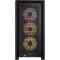 Corsair Corsair PC Case | Frame 4000D RS ARGB Modular | Black | Mid-Tower | Power supply included No