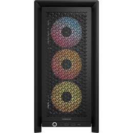 Corsair Corsair PC Case | Frame 4000D RS ARGB Modular | Black | Mid-Tower | Power supply included No