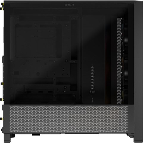 Corsair Corsair PC Case | Frame 4000D RS ARGB Modular | Black | Mid-Tower | Power supply included No