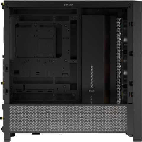 Corsair Corsair PC Case | Frame 4000D RS ARGB Modular | Black | Mid-Tower | Power supply included No