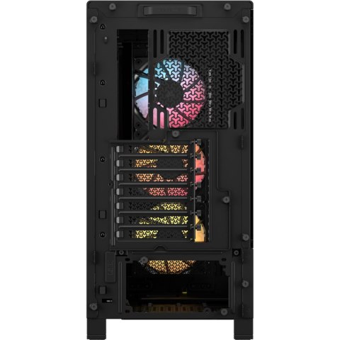 Corsair Corsair PC Case | Frame 4000D RS ARGB Modular | Black | Mid-Tower | Power supply included No