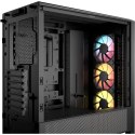 Corsair Corsair PC Case | Frame 4000D RS ARGB Modular | Black | Mid-Tower | Power supply included No