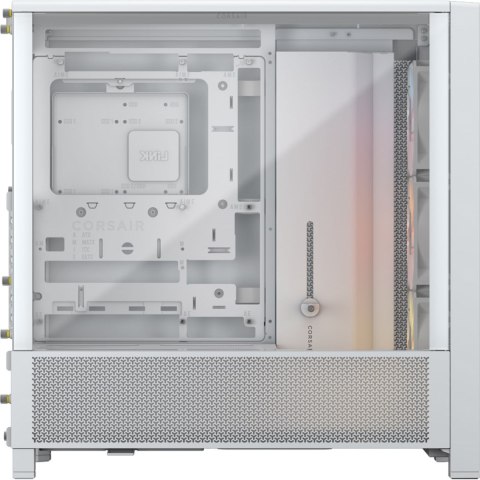 Corsair Corsair PC Case | Frame 4000D RS ARGB Modular | White | Mid-Tower | Power supply included No
