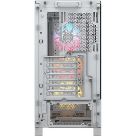 Corsair Corsair PC Case | Frame 4000D RS ARGB Modular | White | Mid-Tower | Power supply included No
