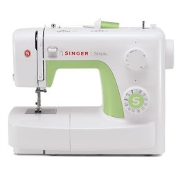 Singer Singer | Simple 3229 | Maszyna do szycia | Liczba ściegów 31 | Liczba dziurek na guziki 1 | Biały/Zielony