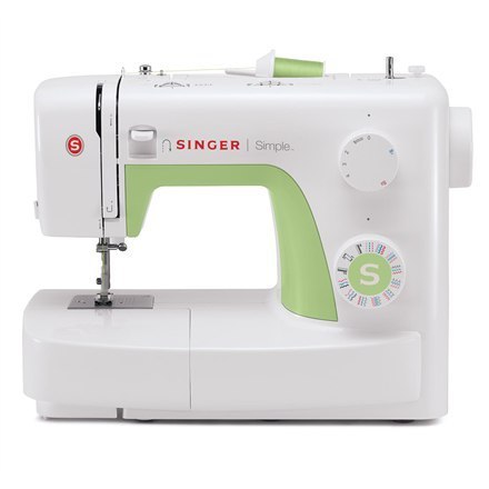 Singer Singer | Simple 3229 | Maszyna do szycia | Liczba ściegów 31 | Liczba dziurek na guziki 1 | Biały/Zielony