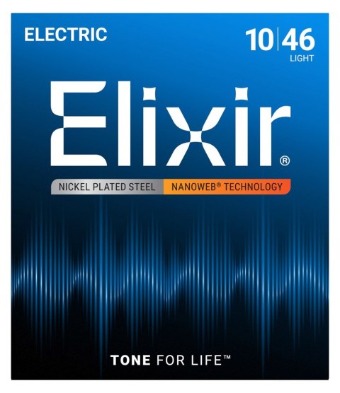Elixir 12050 Light (10-46) PW - Struny do gitary elektrycznej