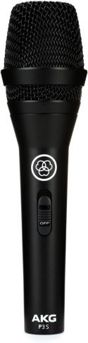 AKG P3 S - Mikrofon dynamiczny z wyłącznikiem