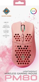 Deltaco Gaming GAM-120-P klawiatura RF Wireless + USB Type-C Różowy