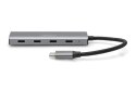 Digitus 4-portowy koncentrator DIGITUS USB-C | Digitus | DIGITUS - koncentrator - 4 porty | DA-70246