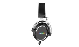 HATOR Hypergang 3 USB Zestaw słuchawkowy Przewodowy i Bezprzewodowy Opaska na głowę Gaming USB Type-C / USB Type-A Bluetooth Cza