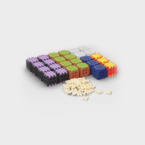 Klocki konstrukcyjne Marioinex Mini Waffle, 206 elementów
