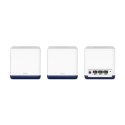 Mercusys Halo H50G (3-pack) Dual-band (2.4 GHz/5 GHz) Wi-Fi 5 (802.11ac) Biały Wewnętrzny