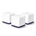 Mercusys Halo H50G (3-pack) Dual-band (2.4 GHz/5 GHz) Wi-Fi 5 (802.11ac) Biały Wewnętrzny