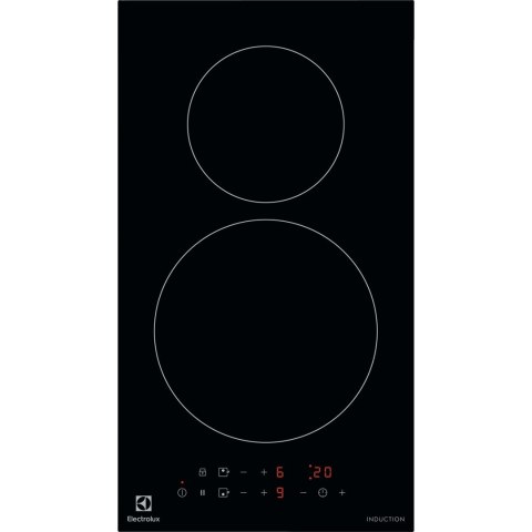 Płyta indukcyjna Electrolux LIT30230C 30 cm | 2 pola | PowerBoost | timer | czarny