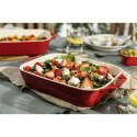 Prostokątny półmisek ceramiczny Staub - 4.5 litrów, Czerwony