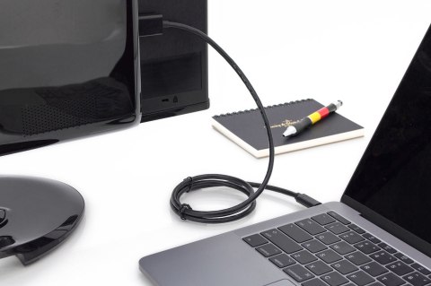 DIGITUS KABEL USB C/HDMI M/M 3.1 4K60HZ 5M CZARNY