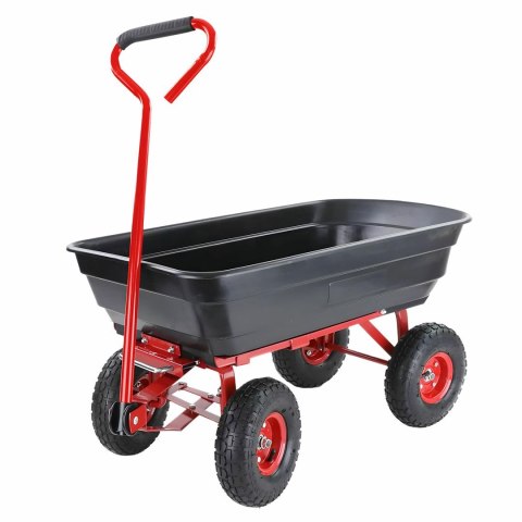 AWTOOLS WÓZEK OGRODOWY / WYWROTKA 4 KOŁOWA 75L