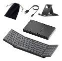 Inateck N0135_BLACK klawiatura Dom/Biuro Bluetooth Czarny