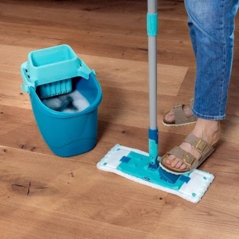 Leifheit 55510 mop Stal Mikrofibra Zielony