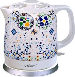 Czajnik MAESTRO MR-068B Mozaika Biały (1.5L /1200W /Biały )