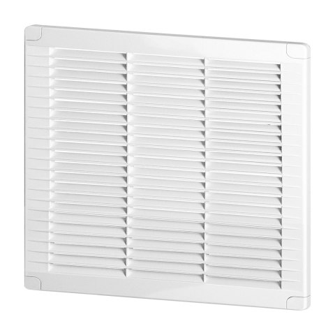 Kratka z zaślepkami 250x250, biała