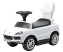Jeździk z rączka porsche cayenne white biały