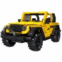 Klocki Konstrukcyjne Auto Samochód Terenowy Wrangler Żółty 746 el.