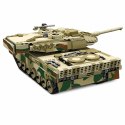 Klocki Konstrukcyjne Czołg Wojskowy Leopard Zdalnie Sterowany RC 1100 el.
