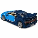 Klocki Konstrukcyjne Samochód Sportowy Bugatth Niebieski 1212 el.