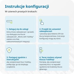 Klucz Sprzętowy Yubico Yubikey 5 NFC U2F FIDO