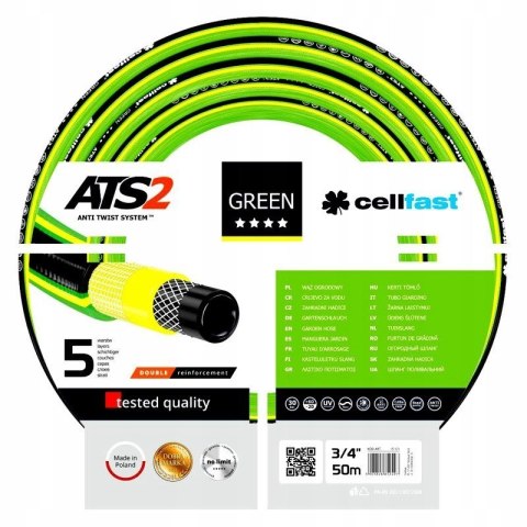 Wąż ogrodowy CELLFAST 15-121 ATS2 3/4" 50m