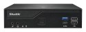 Shuttle XP? slim DH610V2 komputer typu barebone Wielkość PC 1.35L Czarny Intel H610 LGA 1700