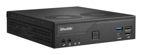Shuttle XP? slim DH610V2 komputer typu barebone Wielkość PC 1.35L Czarny Intel H610 LGA 1700