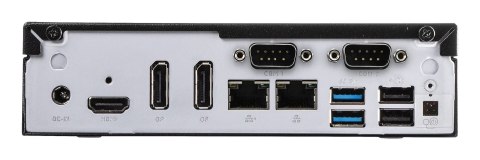 Shuttle XP? slim DH610V2 komputer typu barebone Wielkość PC 1.35L Czarny Intel H610 LGA 1700