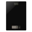Waga kuchenna Black+Decker ES9900040B do 5kg | dokładność 1g | jednostka miary g, kg, Ib, oz