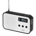 Adler Adler | Digital radio PLL AM/FM | AD 1907 | Alarm function | White/Black