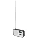 Adler Adler | Digital radio PLL AM/FM | AD 1907 | Alarm function | White/Black
