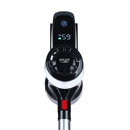 Adler Adler | Odkurzacz | AD 7048 | Praca bezprzewodowa | Drążek ręczny i ręczny | 230 W | 220 V | Czas pracy (maks.) 30 min | Biały/c
