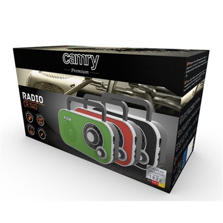 Camry Camry | CR 1140R | Czerwony | Radio