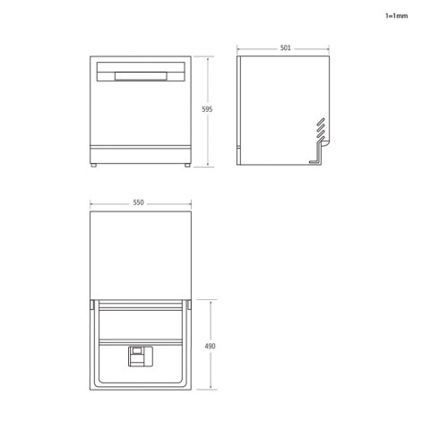 Zmywarka wolnostojąca 60 cm CANDY CP 8F9FFW | klasa A | 16 kpl | WiFi simply-Fi | AquaStop | biały