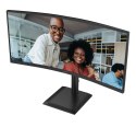AOC CU34E4C monitor komputerowy 86,4 cm (34") 3440 x 1440 px Czarny