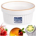 Miseczka Ceramiczna Żaroodporna do Zapiekania 290ml Biała ORION