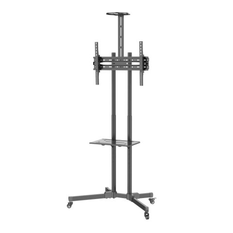 TECHLY Stojak mobilny TV 37-70" do 50kg regulowany 2 półki ICA-TR216T