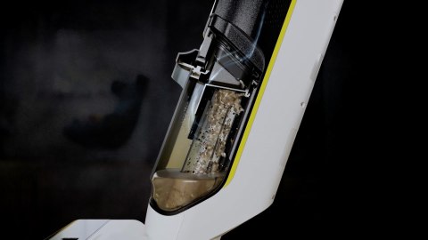 Kärcher FCV 3 vloerreiniger Odkurzacz stojący 2 w 1 Bateria Suchy i Mokry HEPA Bez worka 160 W Biały